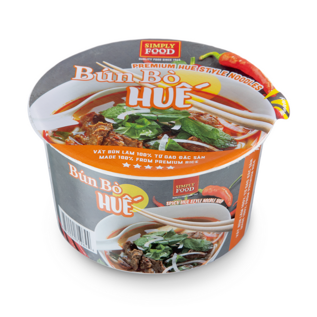Simply Food Instant Rice Vermecilli Hue-Style Broth 9/72g