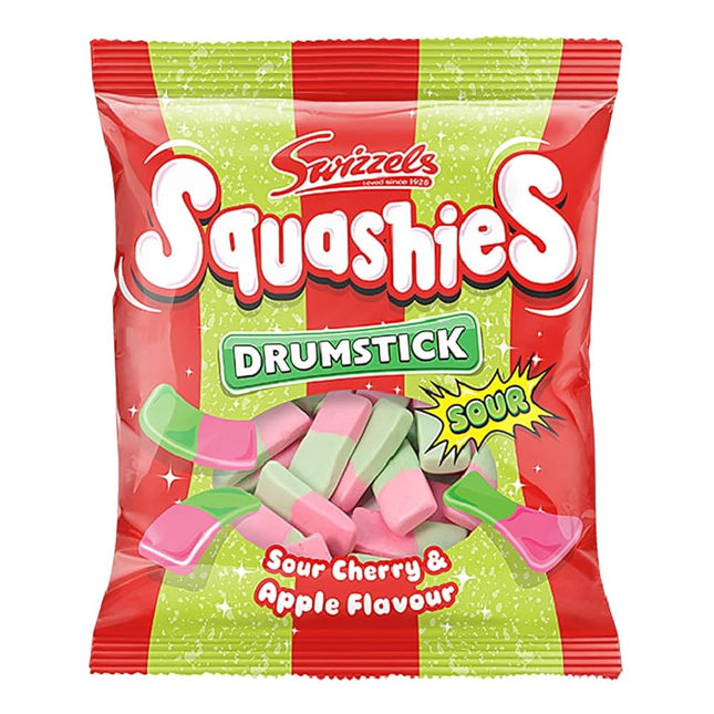 Swizzels Squashies Sour Cherry & Apple 12/140g (UK)