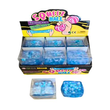Squishy Snowflake Cube - 8PK