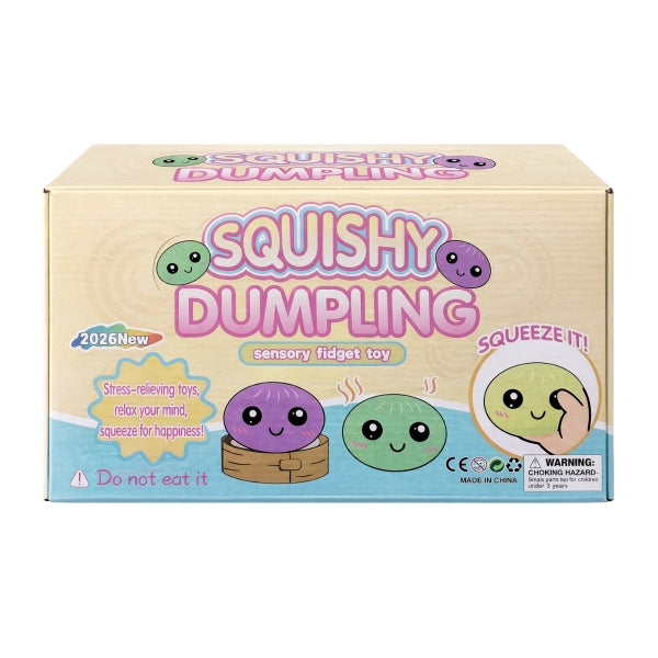 Viral Squishy Dumplings Assorted - 12 Count