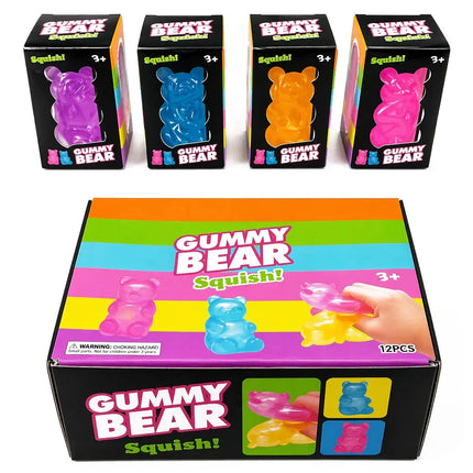 Viral Gummy Bear Squishy - 12 PK