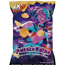 Street Fighter Potato Chips Double Spicy Cheese 10/59.5g (TAIWAN)