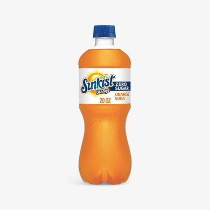 Sunkist Orange Zero Sugar 20 Oz X 24