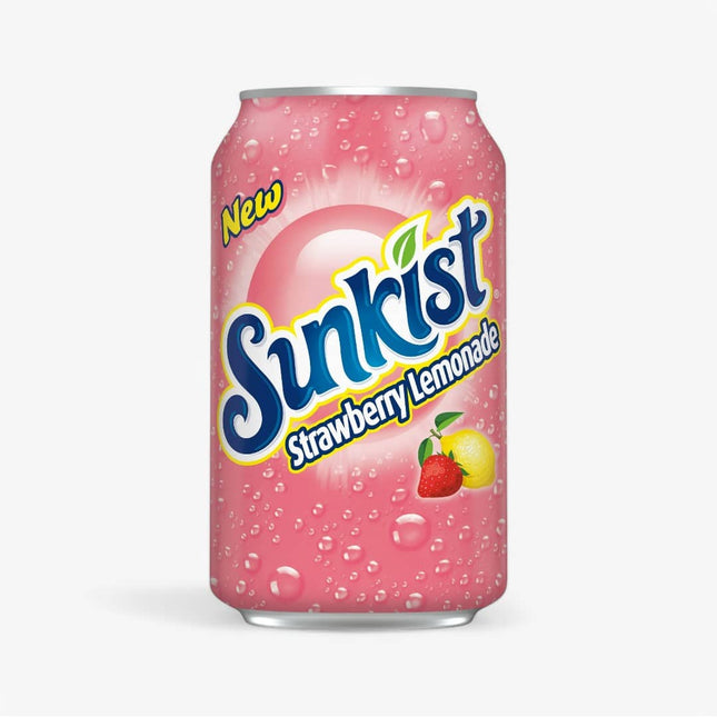 Sunkist Strawberry Lemonade 12 Oz X 24