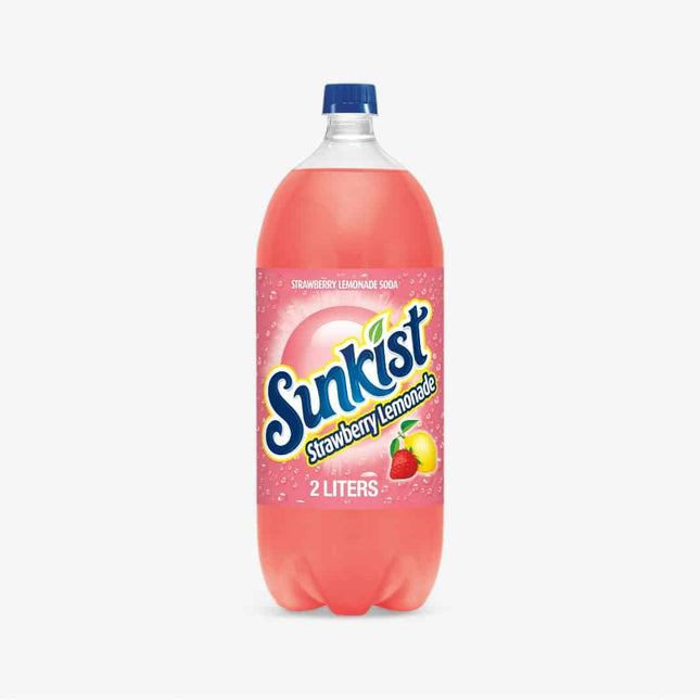 Sunkist Strawberry Lemonade 2 L X 8
