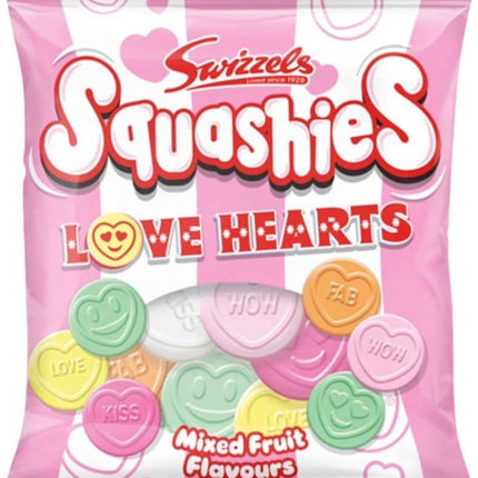 Swizzels Squashies Love Hearts 12/120g (UK)