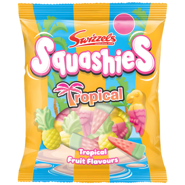 Swizzels Squashies Tropical 12/100g (UK)