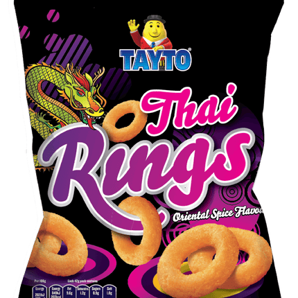 Tayto Thai Rings 32/1.4OZ (Ireland)