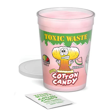 Toxic Waste Sour Cotton Candy Watermelon 6/1.58OZ
