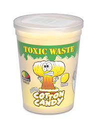 Toxic Waste Sour Cotton Candy Lemon 6/1.58OZ