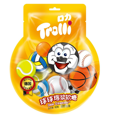 Trolli Gummi Citrus Popping Gummies 18/54g (CHINA)
