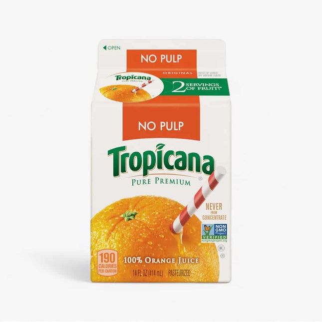 Tropicana Original Orange 14 Oz X 12