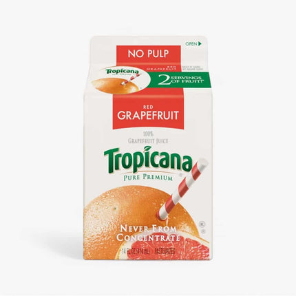 Tropicana Ruby Red Grapefruit 14 Oz X 12