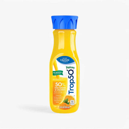 Tropicana Trop50 With Calcium 12 Oz X 12