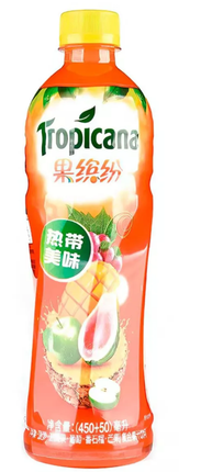 Tropicana Caribbean Mango Tropical Punch (Taiwan) – 15 Pack × 500 mL Bottles