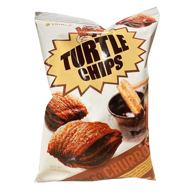 ORION TURTLE CHIPS CHOCO CHURROS 14/160g (KOREA)