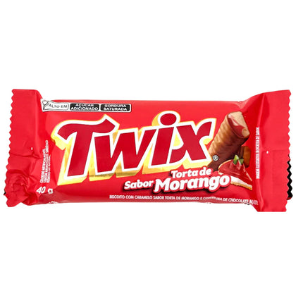 Twix Torta De Sabor Morango (Strawberry Pie) 18/40g (BRAZIL)
