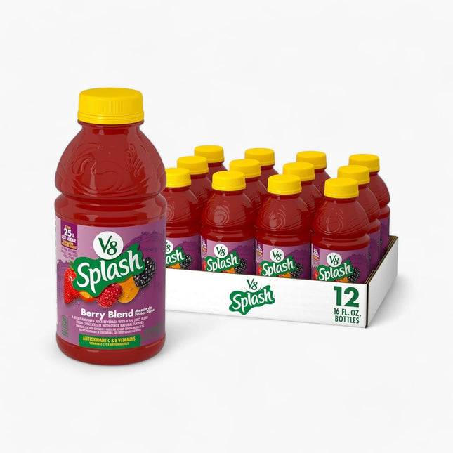 V8 Splash Berry Blend 12/16 Oz