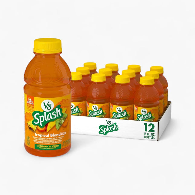 V8 Splash Tropical Blend 12/16 Oz