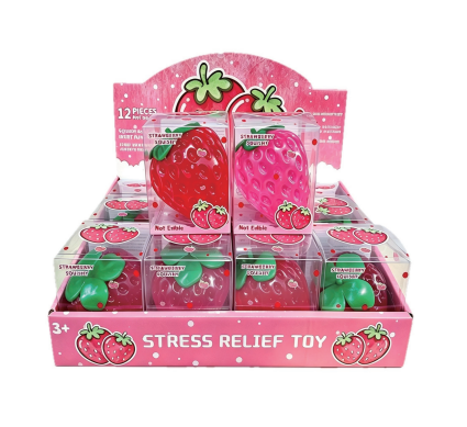 Vaseline Strawberry Squishy - 12 PK