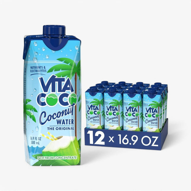 Vita Coco Original Coconut Water 16.9Oz X 12 Pet