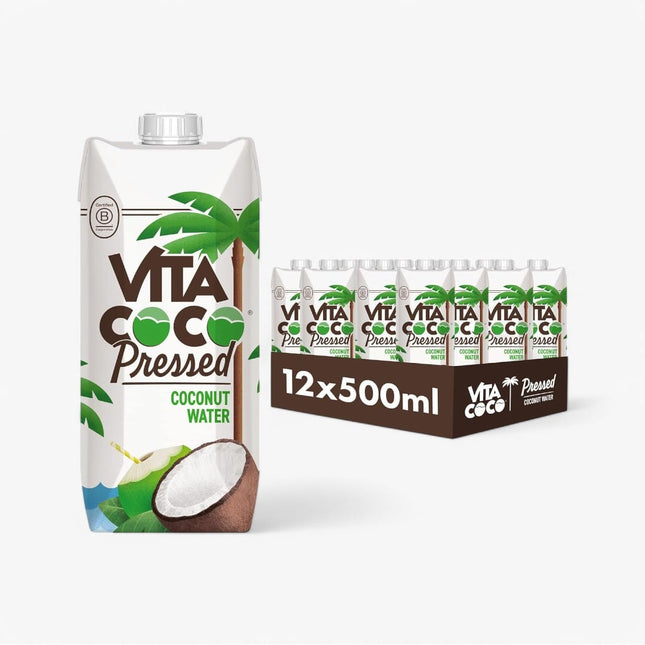Vita Coco Pressed Coconut Water 500L X 12