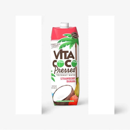 Vita Coco Pressed Strawberry Banana Coconut Water 1L X 12