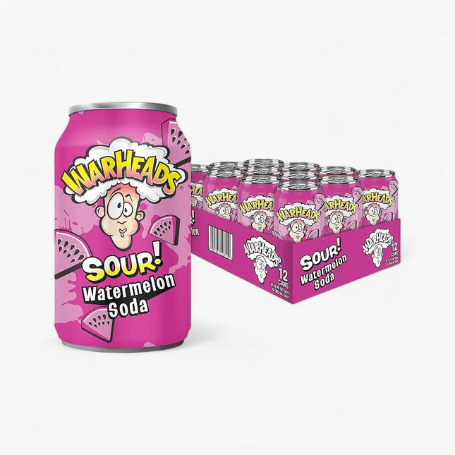 Warheads - Watermelon Sour Soda 12/12Oz