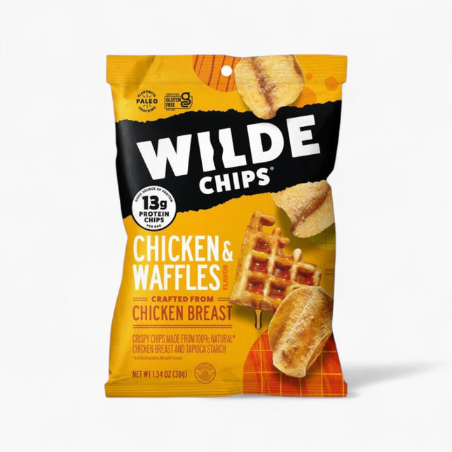 WB PROTEIN CHIPS 8/1.3OZ CHICKEN & ENERGY WAFFLES