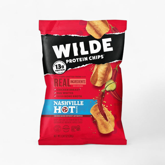 WB PROTEIN CHIPS 8/1.3OZ NASHVILENNY & LARRY'SE HOT