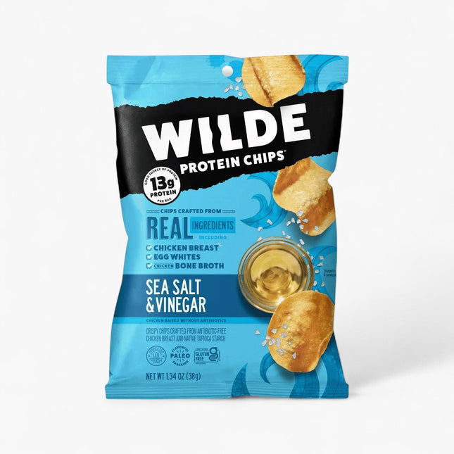 WB PROTEIN CHIPS 8/1.3OZ SEA SALT AND VINER