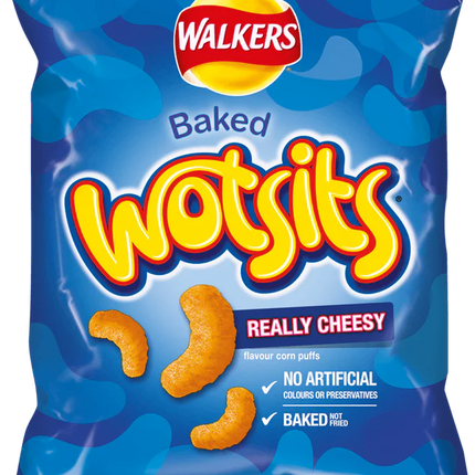 Walkers Wotsits Really Cheezy Doodle (UK) – 32 Count