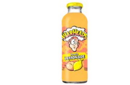 Warheads Peach Lemonade Glass Bottles 12/16OZ