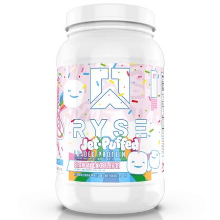 Ryse Loaded Protein Powder - 27 SRV. - Birthday Cake