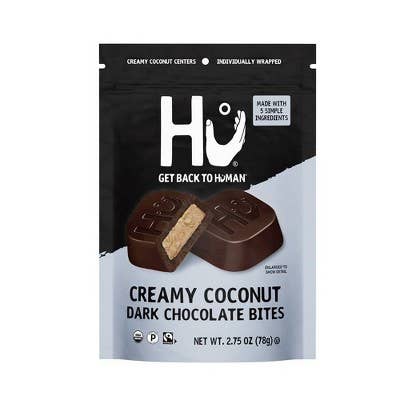 Hu Chocolate Creamy Coconut Dark Chocolate Bites 6/2.75OZ