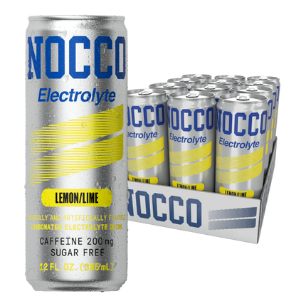 Nocco Electroylte Lemon Lime 12/12OZ