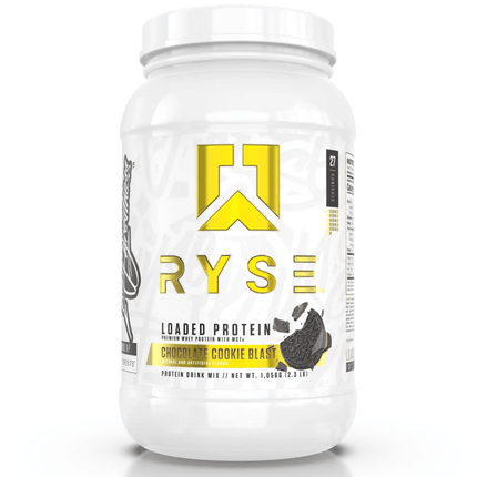 Ryse Loaded Protein Powder Chocolate Cookie Blast 27 SRV