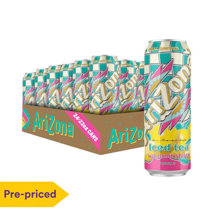 Arizona Lemon Iced Tea 24/22OZ PREPRICED