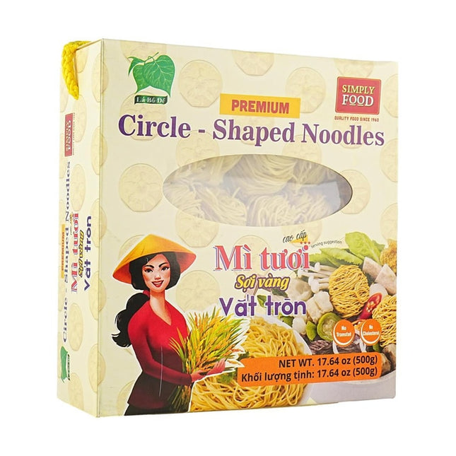 Simply Food Circle Shaped Noodles 20BOX/500g