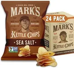 Marks Kettle Chips 24/1OZ Sea Salt
