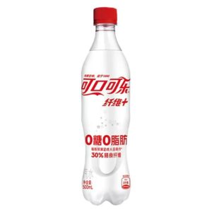 Coca-Cola Sugar Free Fiber 12/500mL (CHINA)