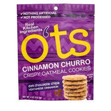 O'TS Churro with Chocolate Oatmeal Cookies 6/4OZ