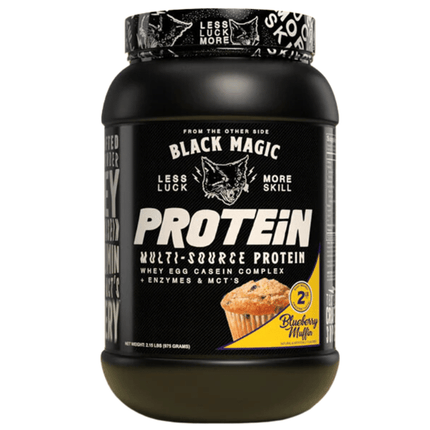 Black Magic Multi-Source Protein Powder - Blueberry Muffins 25SRV