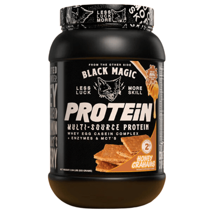 Black Magic Multi-Source Protein Powder Honey Grams 25 SRV