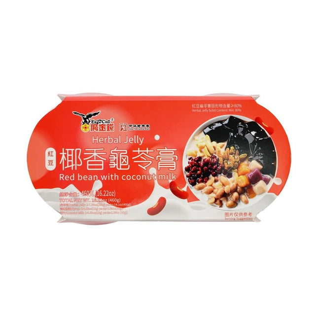 Ying Jin Qian Herbal Jelly w/ Red Bean 18PK/2CUP/230g