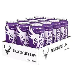 Bucked Up Drive Hydration Grape 12/16OZ