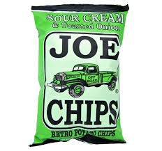 Joe Chips Sour Cream Toasted Onion 28/2OZ