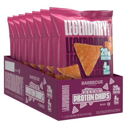 LEGENDARY PROTEIN CHIPS 7/34G - BBQ