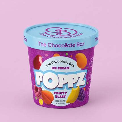 Poppz Fruity Blast Ice Cream 10/6.5OZ