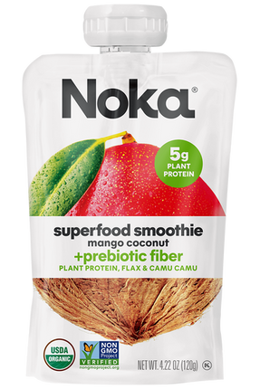 Noka Superfood Smoothie Mango 6/4CT/16.88OZ